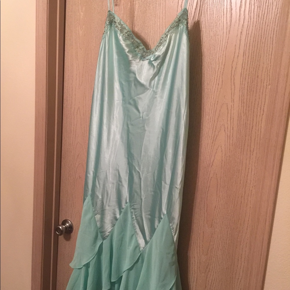 Satin nightgown